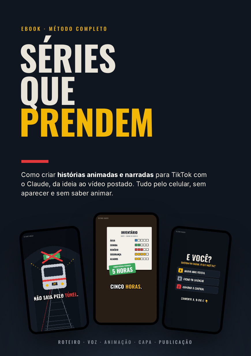 Capa do ebook Séries que Prendem